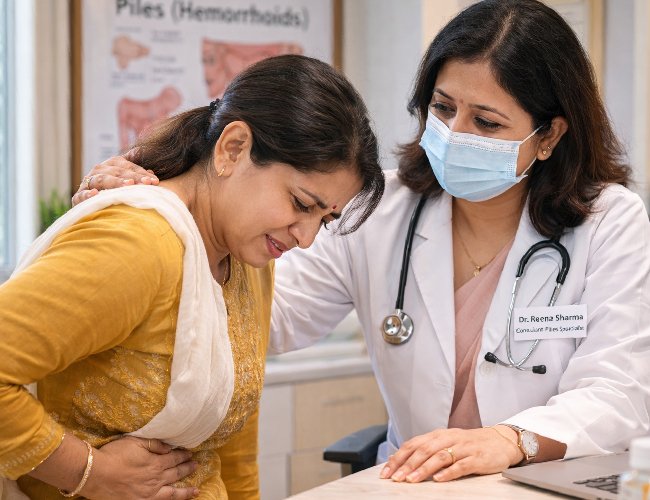 Lady Doctor for Piles